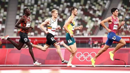 Charlie Hunter - Olympics, 800m semifinals