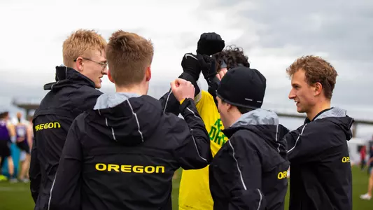 Men of Oregon XC pre race