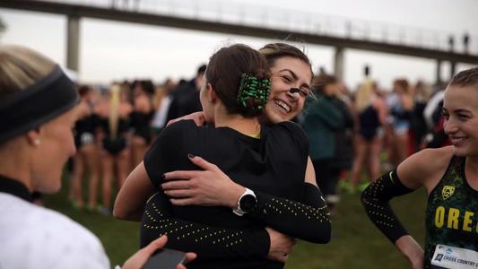 Berry, Thornton-Bott hug at West Regional - Nov. 11