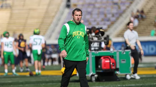 The Oregon Ducks take on California Golden Bears at California Memorial Stadium in Berkley, California on October 29, 2022 (Eric Evans Photography)
