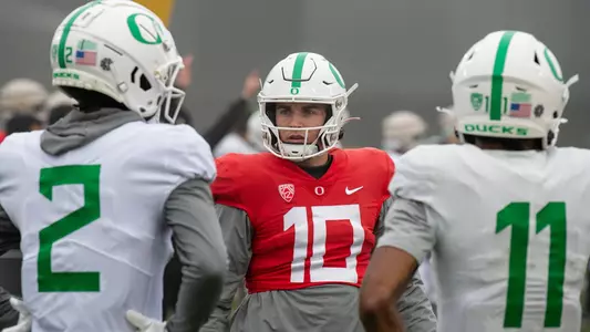 Bo Nix Practice