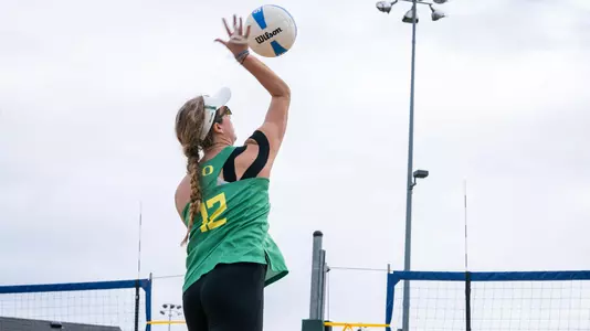 Siegrist serving vs Portland - March 8