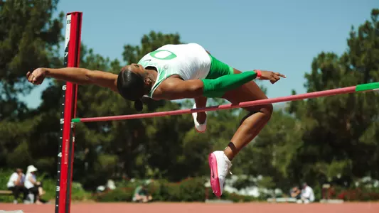 Collen Uzoekwe, high jump - Bryan Clay Invitational