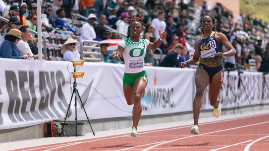 Kemba Nelson, 100m - Mt. SAC Relays