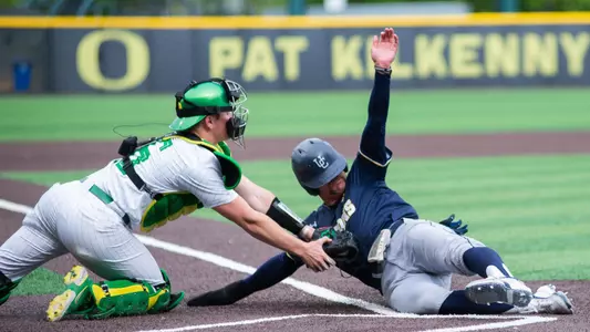 Thompson Tags Out Runner At Home