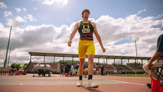 Ty Hampton, javelin - NCAA West Preliminary
