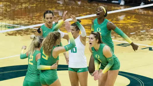 Team celebration vs USC