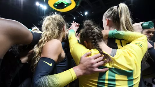 Team huddle vs Rice - Sept. 3