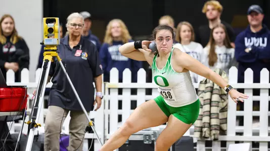 Jorinde Van Klinken, shot put - UW Preview