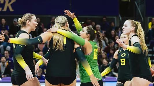 team celebration at washington