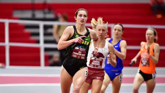 Izzy Thornton-Bott, Arkansas Qualifier DMR - Feb. 17