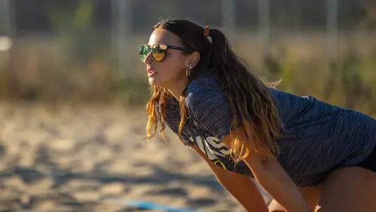 Zoe Almanza, fall practice - Oct. 2022