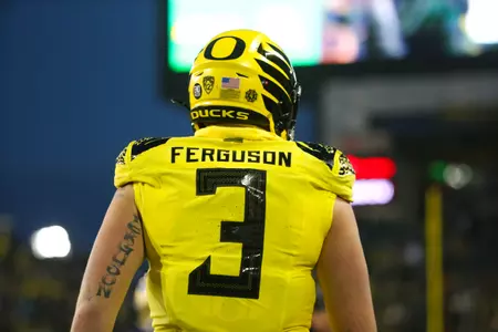 The Oregon Ducks take on the Washington Huskies at 4 pm in Eugene, Oregon on Nov 12, 2022.  (Jackson Fisk/ Eric Evans Photography)