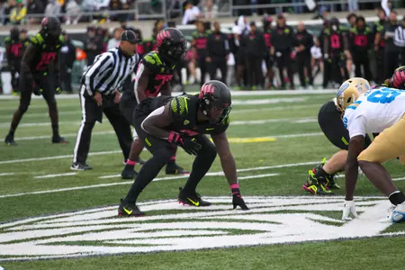 The Oregon Ducks take on the Ucla Bruins at 12:30pm in Eugene, Oregon on Oct 22, 2022. (Jackson Fisk/ Eric Evans Photography)