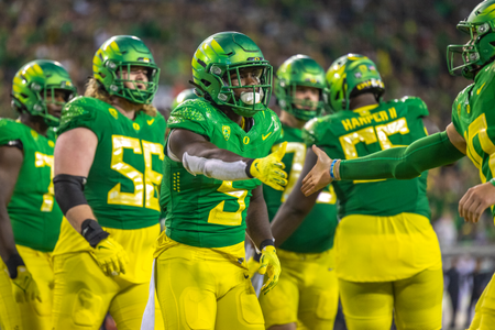 The Oregon Ducks take on the Stanford Cardinal on October 1st, 2022, at Autzen Stadium. (Molly McPherson)