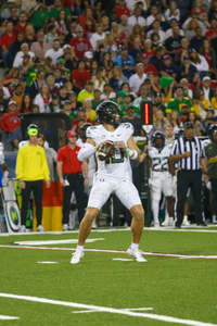 The Oregon Ducks take on the Arizona Wildcats at 6pm in Tucson, Arizona on Oct 8, 2022. (Jackson Fisk/ Eric Evans Photography)