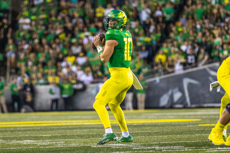 The Oregon Ducks take on the Stanford Cardinal on October 1st, 2022, at Autzen Stadium. (Molly McPherson)