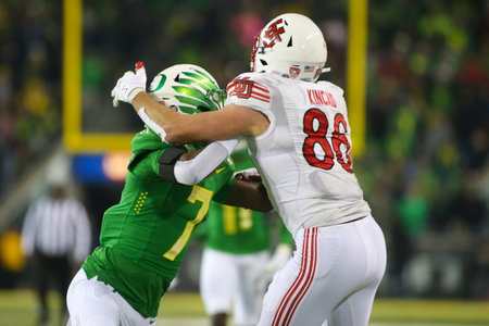 The Oregon Ducks take on then UCLA Bruins at 7:30 pm in Eugene, Oregon on Nov 19, 2022. (Jackson Fisk / Eric Evans Photography)