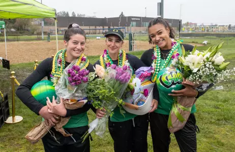 Almanza, Brown, Wetton - 2023 Senior Day vs Portland