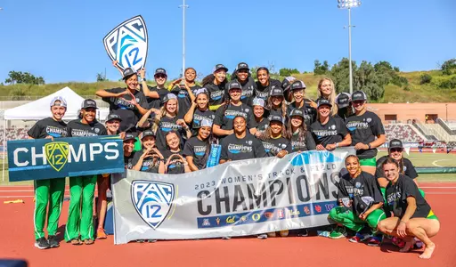 Women of Oregon - 2023 Pac-12 champions