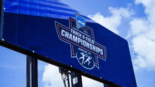 NCAA Championships, 2023 (Austin) signage