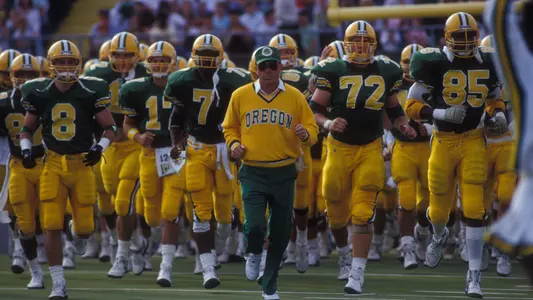 Rich Brooks Taking Field