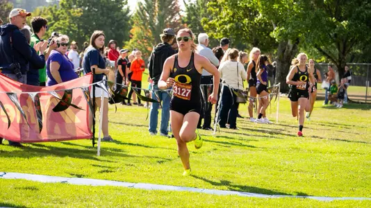 Katie Clute, XC Linfield Classic - Sept. 1
