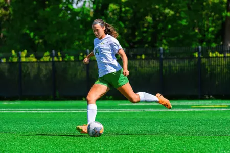 The University of Oregon Ducks Soccer team played the University of Denver in a home match at Papé Field in Eugene, Oregon, on September 10, 2023. (Eric Becker/GoDucks)