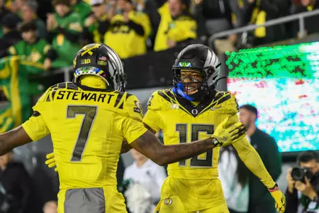 The Oregon Ducks take on the Michigan State Spartans at Autzen Stadium in Eugene, Oregon on October 4, 2024 (Copyright Evan Poulsen/Go Ducks)