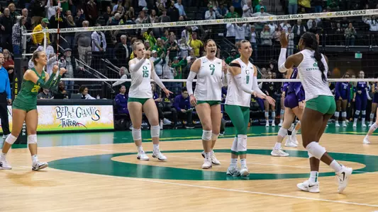 Match point cele vs Northwestern - Nov. 15