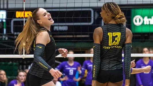 Colyer, Ofoegbu celebration vs Grand Canyon - Sept. 7