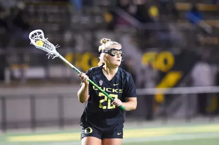 Oregon lacrosse vs. Saint Francis (Feb. 16, 2024)