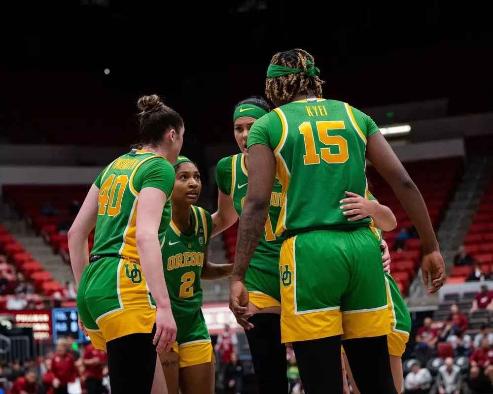 WBB - Oregon at Washington State on Feb. 25, 2024 in Pullman, Wash.