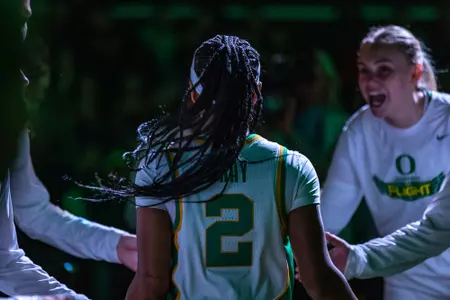 WBB - Oregon vs Oregon State on Feb. 4, 2024 at Matthew Knight Arena.