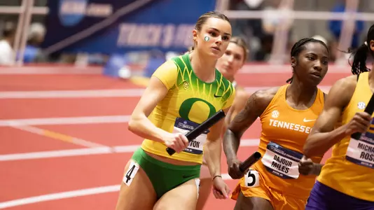 Ella Clayton, 4x400 at NCAA Indoors