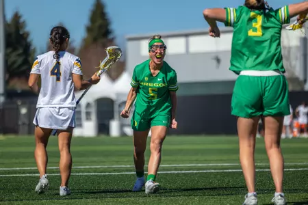 Oregon lacrosse vs. California (March 16, 2023)