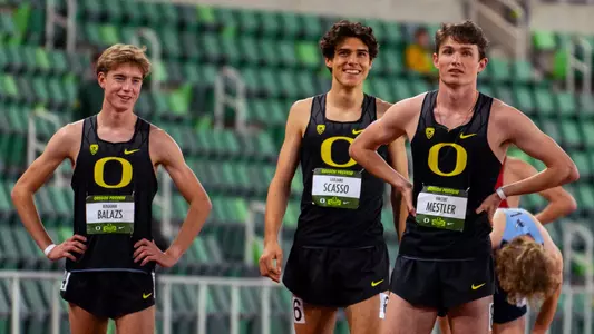 Start of steeplechase at Oregon Preview - March 22, 2024