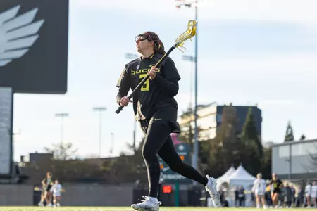 Oregon lacrosse vs. Merrimack (March 6, 2024)