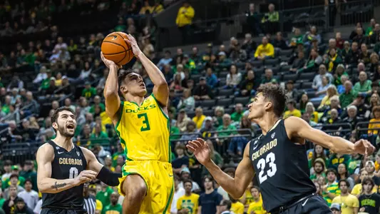 Ducks Clinch First-Round Bye Despite Loss Thursday To Buffs Image