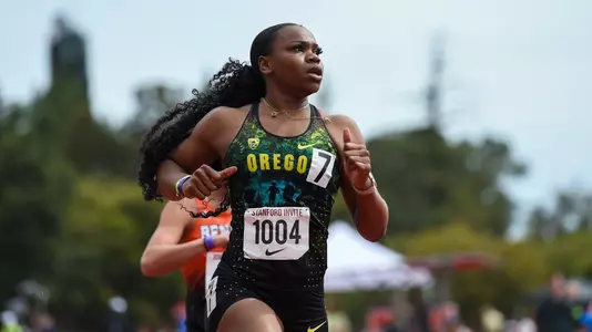 Colleen Uzoekwe at Stanford Invitational