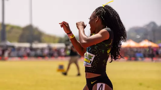 Aaliyah McCormick, Mt. SAC Relays celebration (April 20)