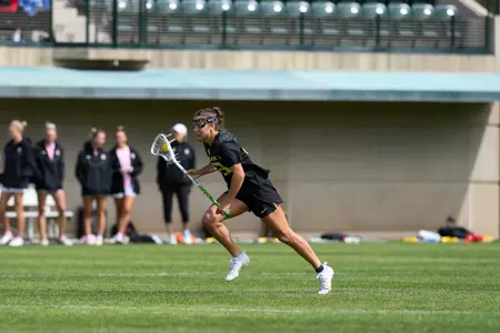 Oregon lacrosse at Stanford (March 23, 2024).