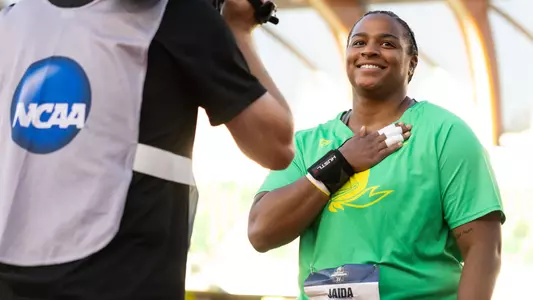 Jaida Ross - NCAA shot put introduction