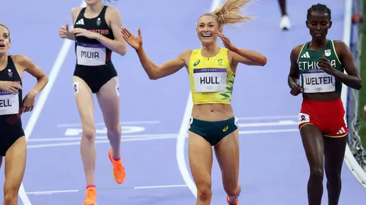 Jessica Hull (AUS), Olympics 1500m final