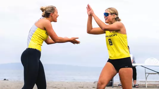 George, Furtwangler (8) celebrate at Alki Fall Classic