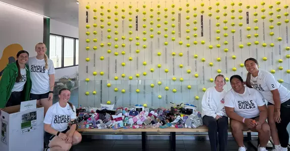 Softball Gives Back with Community Service Drives Image