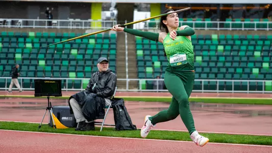 Kohana Nakato, javelin at Oregon Preview (March 21)