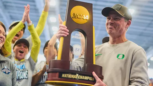 Jerry Schumacher, NCAA Indoor celebration