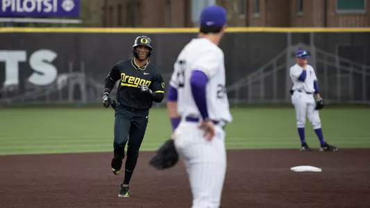 Walsh HR trot at Portland