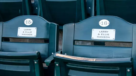 Larry Ellie Hanson Seats PK Park